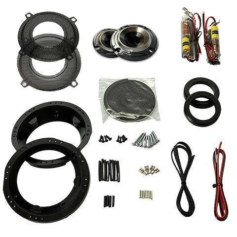 Velocity OverDrive 6.5" Street Glide Harley Fairing Speaker Kit 1998-2013 - Motorcycle Audio