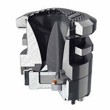 Cut out view of ST25K horn