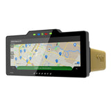 98-13 Street Glide radio by SoundStream showing Map on display