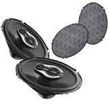 Made for the new Skyline Harley Lids, Hertz SX690H Neo Waterproof 6x9 Speakers